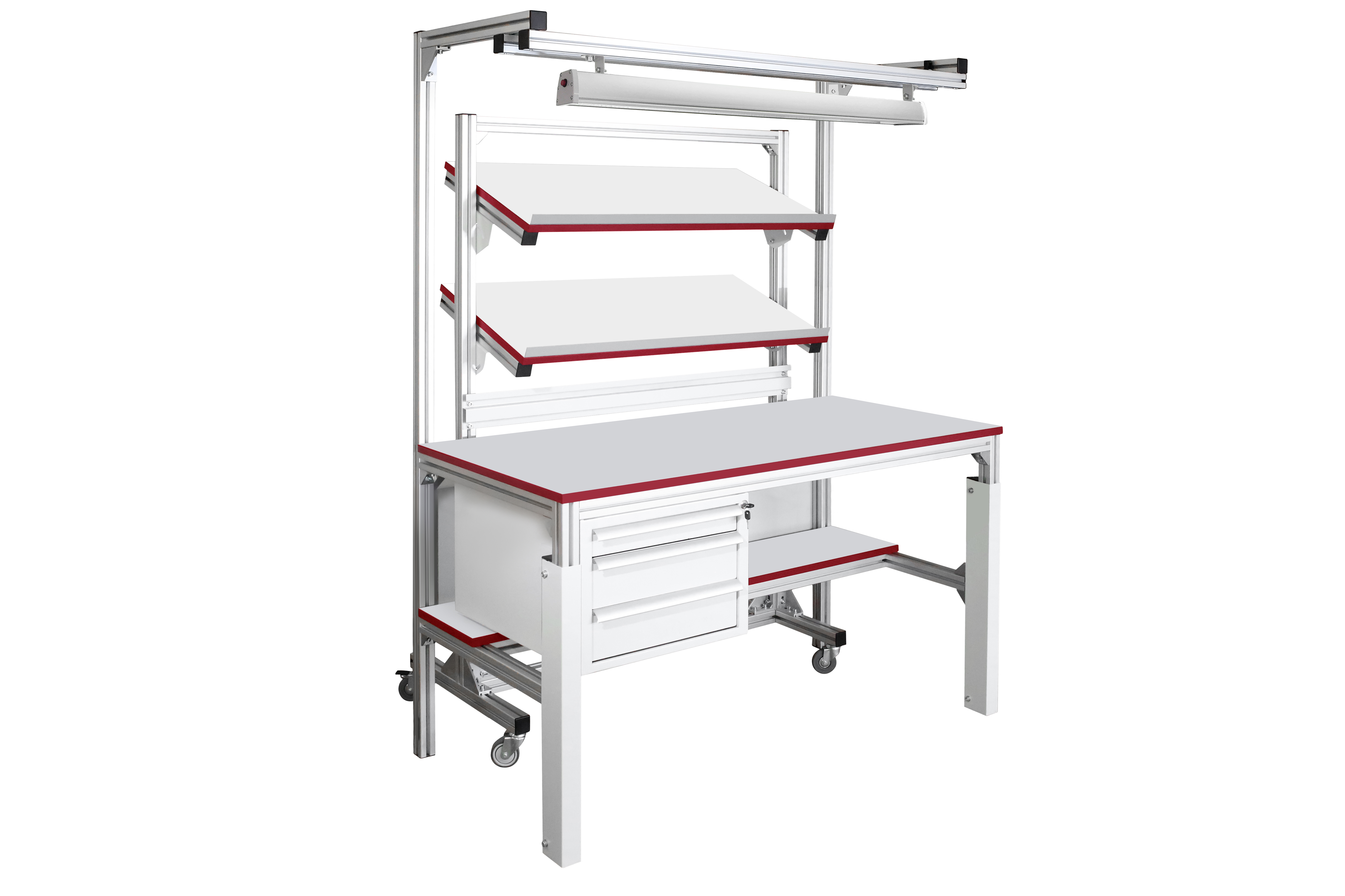 Стол СППС-КП с подкатной стойкой