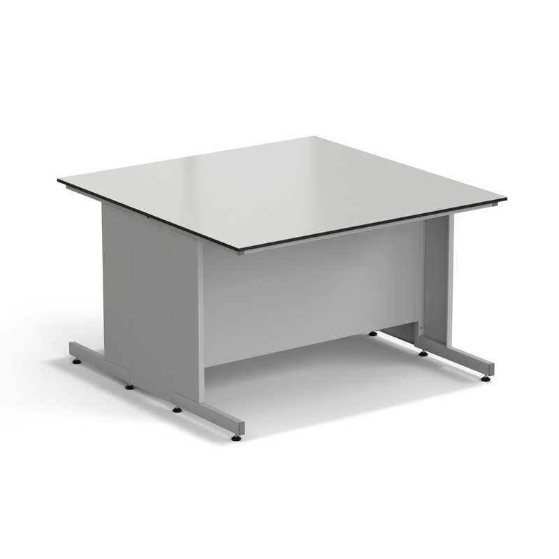 77.0030.10.08 Стол островной ЭКРОС 1500х1500х900 мм, раб. поверхность - LABGRADE