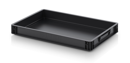 ESD EG 64/75 HG Антистатический евроконтейнер 600x400х75 мм