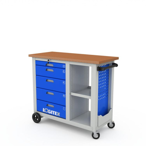 ER-00022383 Верстак мобильный LOGITEX 05 XS-2 980x1000x500 мм