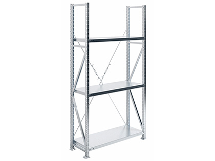 Стеллаж усиленный MS U 200/100x40/3 (Нагрузка на полку 300)