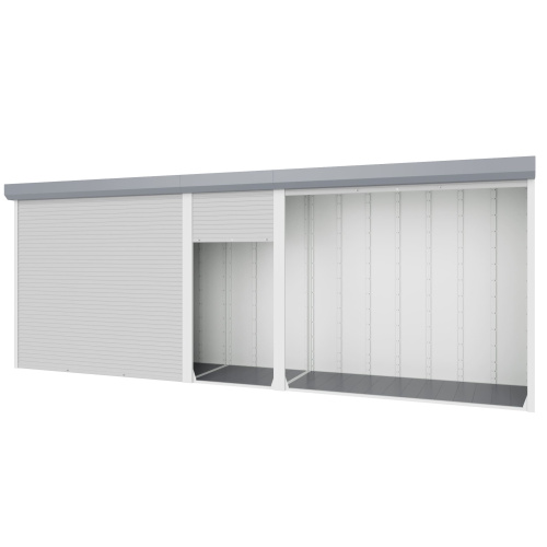 Шкаф роллетный RCAB STG 1500х6450х600 (три рольставни шириной 2150мм)