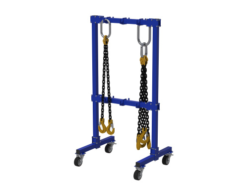 ER-00031844 Стеллаж для строп передвижной 1000 1970x1000x800 мм