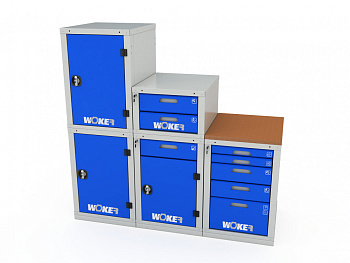 Тумба инструментальная модульная WOKER PRO 04 SF