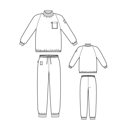 Антистатический костюм Б-455