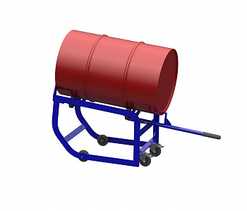 Опрокидыватель бочек HOPPER 200 л